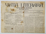 VIATA LITERARA , DIRECTOR G. MURNU , ANUL I , NR. 20 , 3 IULIE , 1926