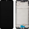 Display cu Touchscreen MP compatibil cu Samsung Galaxy A16 4G A165, cu Rama, Negru
