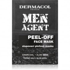 Dermacol Men Agent mască exfoliantă împotriva punctelor negre, cu cărbune activ pentru barbati 15 ml