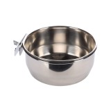 HRANITOARE FLAMINGO PENTRU COLIVIE DIN INOX CU SUPORT L 15CM 880L