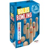 Bowling din Lemn cu 6 Popice, 2 Bile si un Sac de Transportat, Cayro