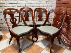 Set 4 scaune stil biedermeier foto