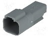 Conector auto, AT, 2 pini, AMPHENOL - AT04-2P