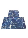 Set 2 Covorase de Baie Denim Rectangle, Chilai Home