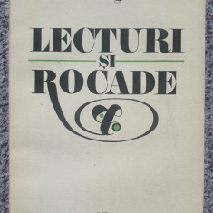 Lecturi si Rocade, Mihai Ungheanu, 1978, 372 pag, autograf autor (?)