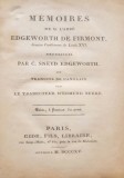 G946-I-Editie veche ccaA 1880-Memoires de M. L-ABBE- Parintele Edgeworth de Firmont-Ultimul Confesor al Regelui Loui 16 cu Scrisoare catre Louis 18.