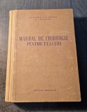 Manual de chirurgie pentru felceri P. Simici