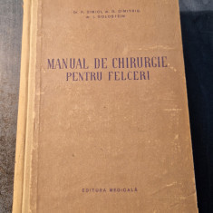 Manual de chirurgie pentru felceri P. Simici