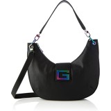 Guess, Brightside, Poliuretan, Geantă textilă, Hoinar mare, Negru, Pentru femei