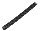 Tub de protecție poliamidă neagră 70mm 10m