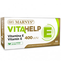 Vitahelp Vitamina E 400UI, 60 capsule, Marnys