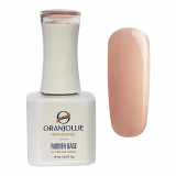 Cumpara ieftin Rubber Base Coat Dark Beige 15 ml RB035 (007), Oranjollie