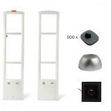 Sistem Complet Alarma Magazin, Porti Antiefractie, detectie avansata RF-8.2MHz, Magnet Detasator, Dezactivator si Taguri incluse