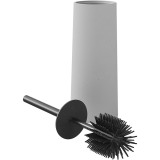 Cumpara ieftin Perie WC cu Suport Elland GOODHOME Gri &ndash; Design Beton &amp; Inox