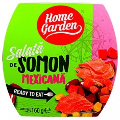 Salata de somon mexicana si legume Home Garden 160g MGR26719 foto