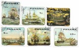 Panama (1) - Picturi cu nave cu panze din secolele XVII-XIX, 1968 - serie obliterata