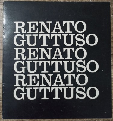 Renato Guttuso// 1973 foto