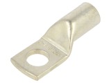 V&acirc;rf inelar tubular ERKO pentru cablu 120mm&sup2;, orificiu șurub M16, material cupru, montare crimpare, cositorit