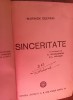 Warwick Deeping - Sinceritate, Editie 1945, Carte Bibliofilie, Coperta Cartonata, Rara, Colectie