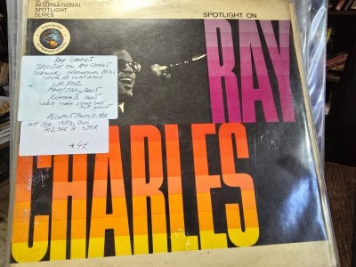 Vinil, Ray Charles, Spotlight on Ray Charles foto