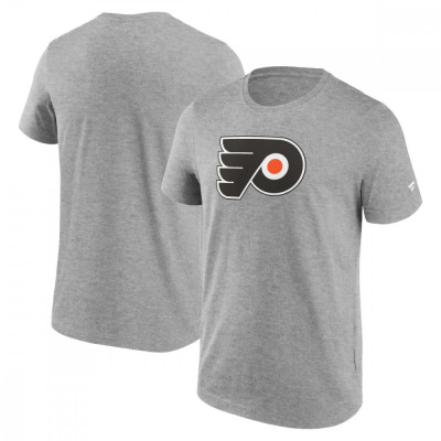 Philadelphia Flyers tricou de bărbați Primary Logo Graphic Sport Gray Heather - L foto