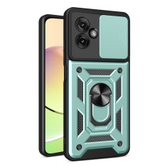 Husa Motorola Moto G55 protectie camera Techsuit CamShield Series, verde foto
