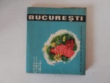 BUCURESTI harta Oficul National de Turism (ONT) CARPATI, anii 70-80