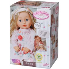 Papusa Baby Annabell Blonda Sophia Zapf Creation 43 cm foto