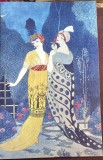 ART DECO,FELICITARE NECIRCULATA,,Les MODES&quot;(color litho)Georges BARBIER(1882-32), Printata