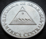 Moneda exotica 50 CENTAVOS de CORDOBA - NICARAGUA, anul 1994 * cod 52