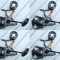 SET 4 Mulinete FEEDER EastShark BAIT MASTER 4000 cu BAITRUNNER 0,22mm/180m