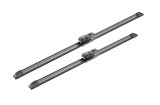 Stergator parbriz Bosch Aerotwin 3397014315, cauciuc+grafit, plat, carlig/universal, lungime 650/750mm, auto