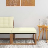 vidaXL Taburet pentru exterior Lemn Solid de Acacia natural 900629