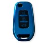 Husa Cheie Briceag Renault Megane 4 Kadjar Clio 3 Butoane TPU Albastru AutoProtect KeyCars Protectie Premium