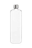 Memobottle sticlă de apă Original Slim 450 ml culoarea transparent