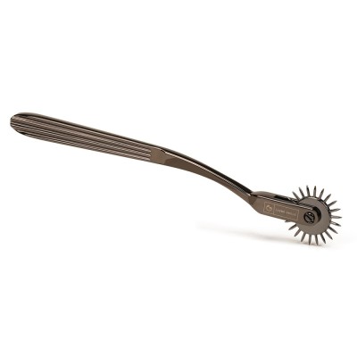 Accesoriu Pentru Stimulare Erotica One-Row Wartenberg Pinwheel, Aramiu foto
