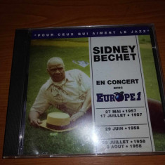 Jazz Swing era Sidney Bechet En Concert Cd audio 1993 Franta NM