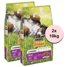FRISKIES VitaFit Maxi cu carne de vita 2 x 10 kg foto