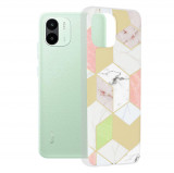 Cumpara ieftin Husa pentru Xiaomi Redmi A1 / A2, Techsuit Marble Series, Purple Hex