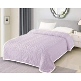 Cumpara ieftin Patura Cocolino cu Blanita pentru Pat Dublu, Lila - LIM167