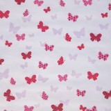 Tapet copii, fluturi, alb, rosu, tineret, dragut, Attractive, 36933-1