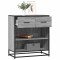 Gossi bufeta gri sonoma 68x35x76 cm din lemn prelucrat