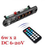 Modul mp3 cu slot pentru sd card usb radio fm bluetooth telecomanda