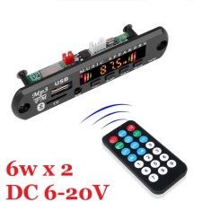 Modul mp3 cu slot pentru sd card usb radio fm bluetooth telecomanda foto