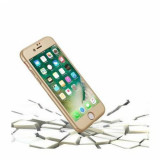 Husa FullBody MyStyle Ipaky Gold Apple iPhone 8 acoperire completa 360 grade cu folie de protectie gratis