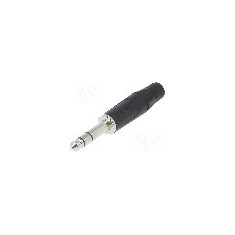 Conector jack, Jack 6,3mm, 3 contacte, tata, AMPHENOL - ACPS-KB