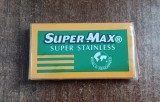C7 - Set 5 lame ras sigilat - Super-Max - Grecia - piesa de colectie