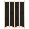 Paravan de cameră cu 3 panouri, 120x170x4 cm, textil