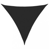 Cumpara ieftin Panza parasolar, negru, 3x3x3 m, HDPE, 160 g/m&sup2;