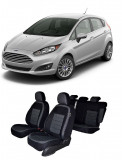 Cumpara ieftin Set huse scaune auto dedicate Ford Fiesta 2009-2017 (Bancheta fractionta )